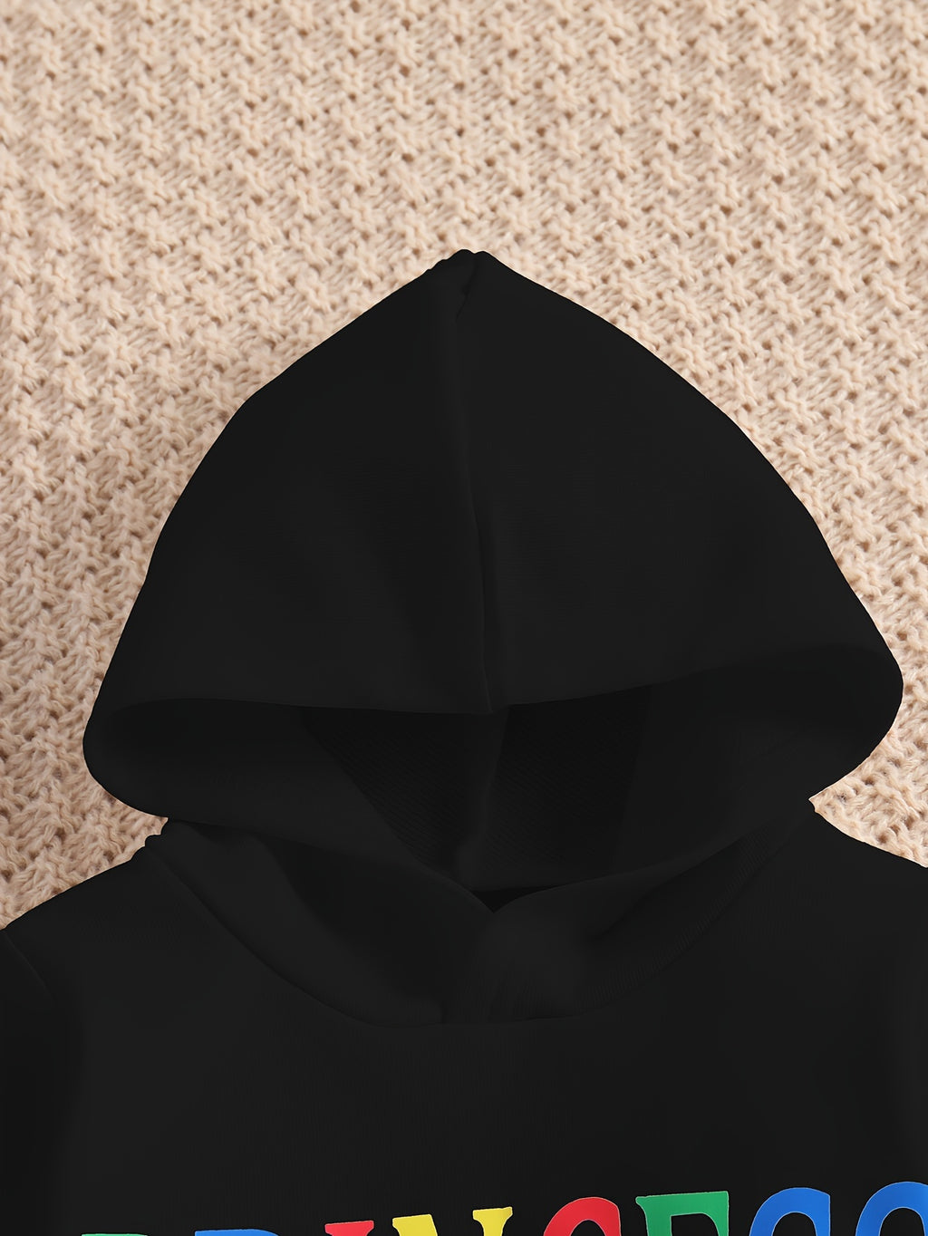 "VETEMENTS" Ensemble sweat à capuche et pantalon imprimé pour enfants, tenue décontractée