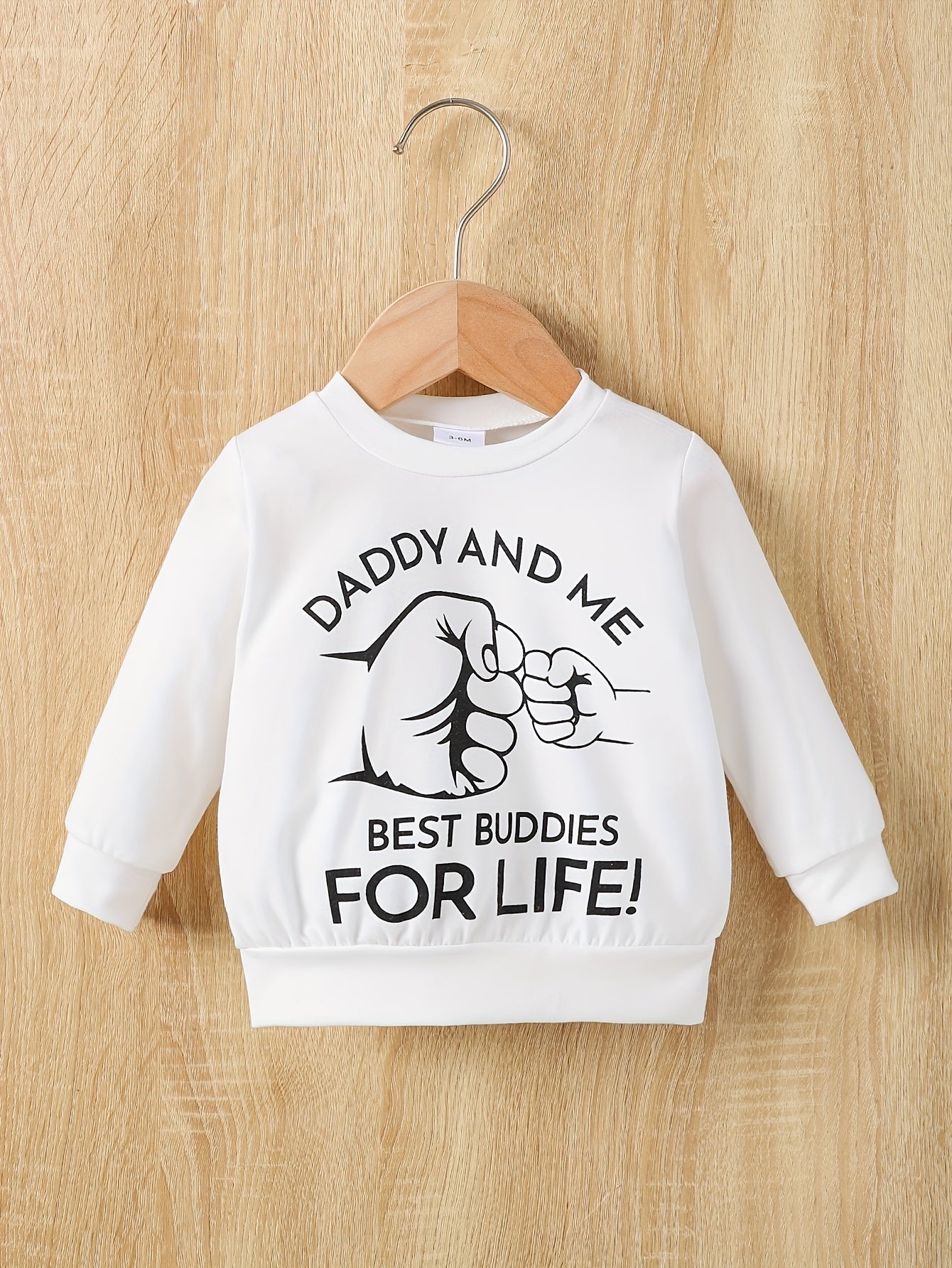 Trendy Happy Face Print Toddler Boy Sweatshirt and Jogger Set, Long Sleeve Fall Winter Kids Tracksuit