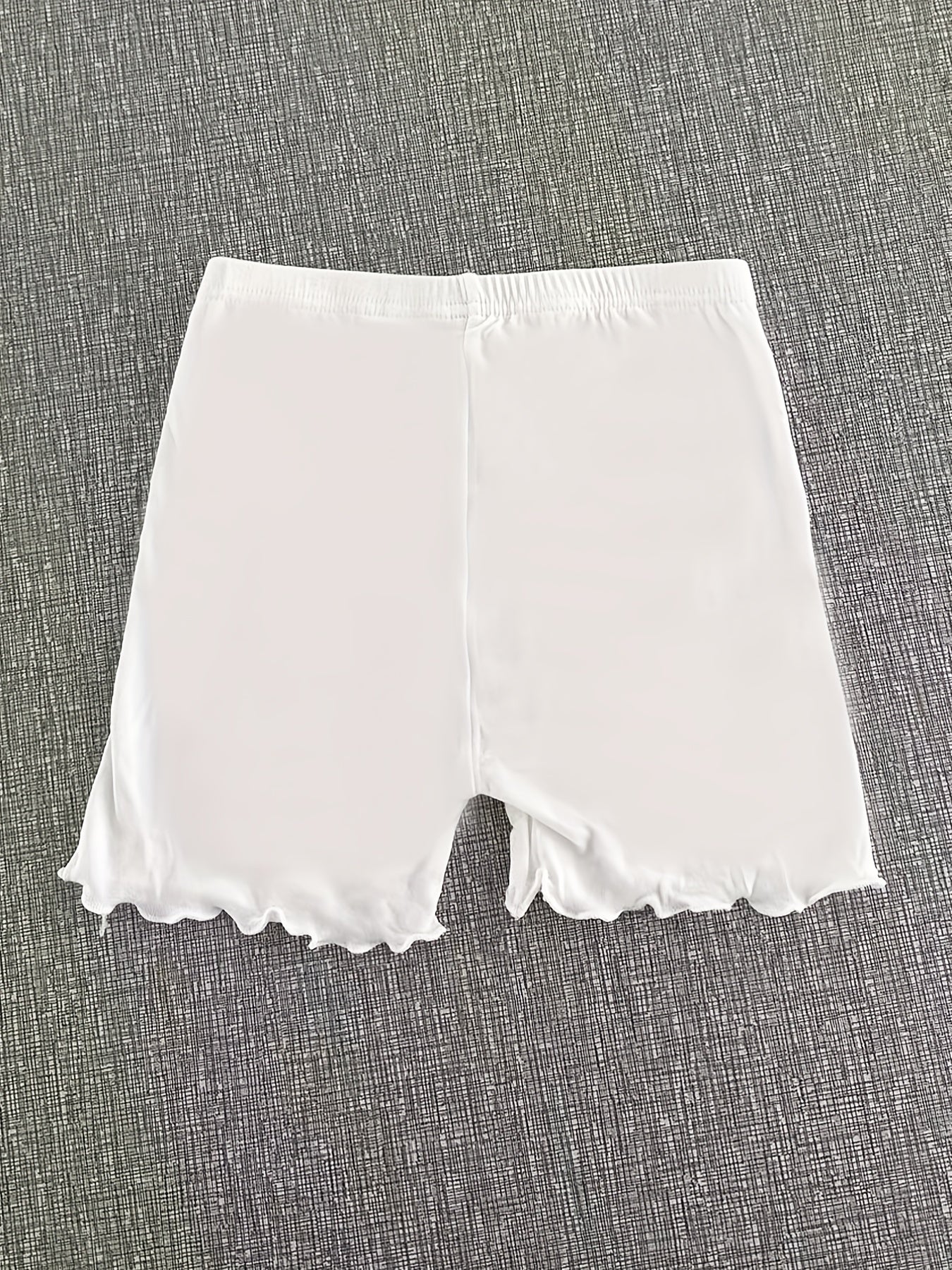 4pcs 4 Pack Bowknot Elastic Waist Girl Boy Shorts, Breathable Kids Underwear