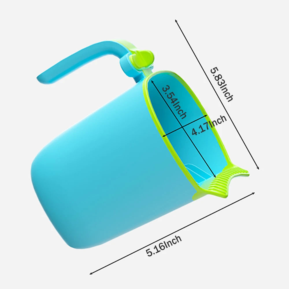 "ACCESSORY" Baby bath cup, newborn bath spoon, children's hair washing cup; Baby Bath Rinse Cup Newborn Baby Shower Spoons Child Washing Hair Cup for Bathing Kids Bath Tool