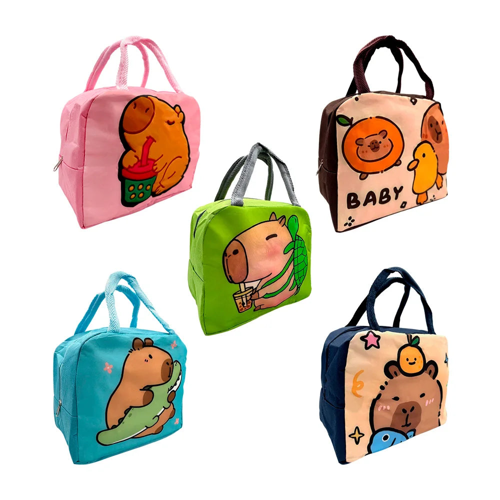 [GDL] Capybara Print Thermal Children's Lunch Box with Variety of Designs and Colors Model KPBL-016/HR9621