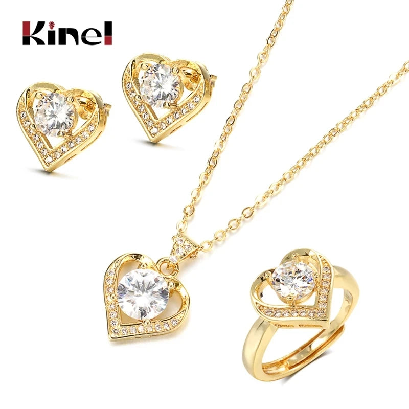 "BIJOUX" Ensemble de bijoux, comprenant une bague de promesse, des boucles d'oreilles et un collier en argent sterling