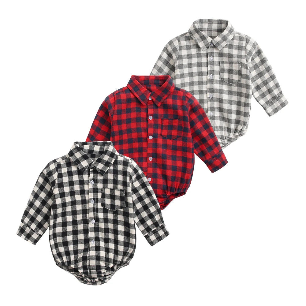 "VETEMENTS" Body coton pour bébé à manches longues, vêtements mode nouveau-né style garçon