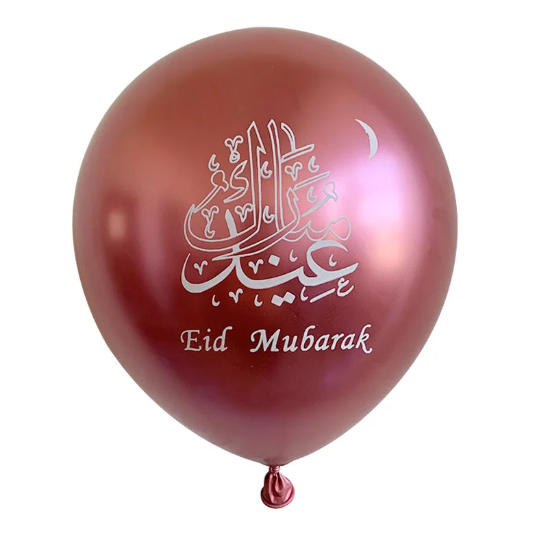 "SPECIAL RAMADAN" 10 pièces Eid Mubarak ballons en Latex ballons Ramadan Kareem décoration Ramadan Mubarak musulman islamique Festival fête bricolage décorations
