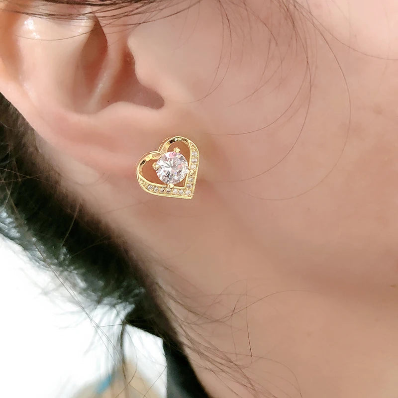 "JEWELRY" Jewelry set, including a promise ring, earrings, and a necklace, all in sterling silver. Jewelry Set Promise Ring Stud Earring Necklace Sterling Silver Christmas Valentine's Day Gift