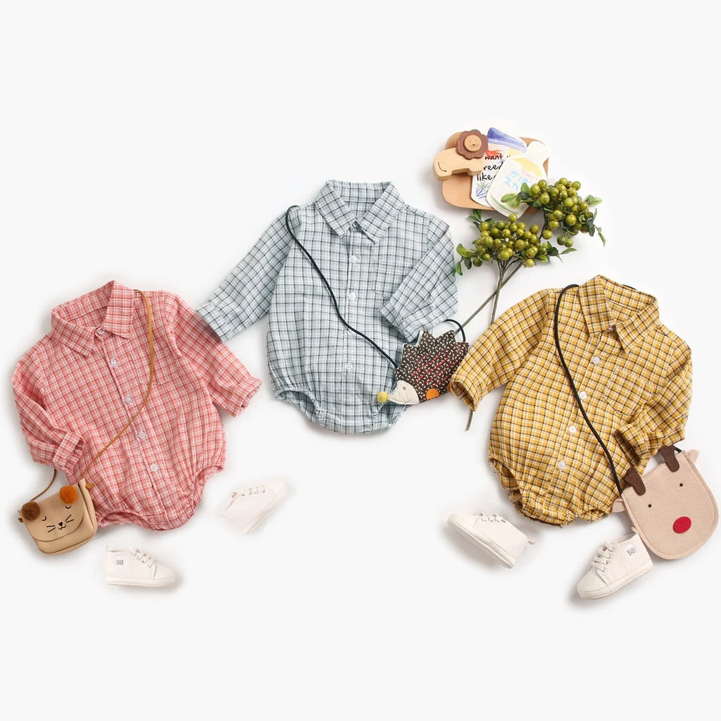 "VETEMENTS" Body coton pour bébé à manches longues, vêtements mode nouveau-né style garçon