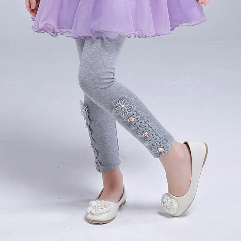 "VETEMENTS"  Leggings filles en coton  imprimés style mode