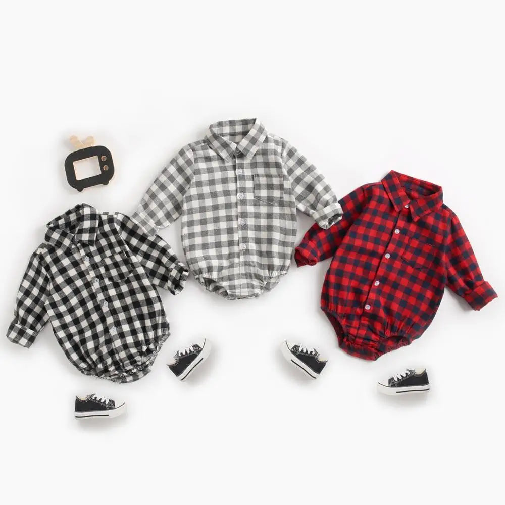 "VETEMENTS" Body coton pour bébé à manches longues, vêtements mode nouveau-né style garçon
