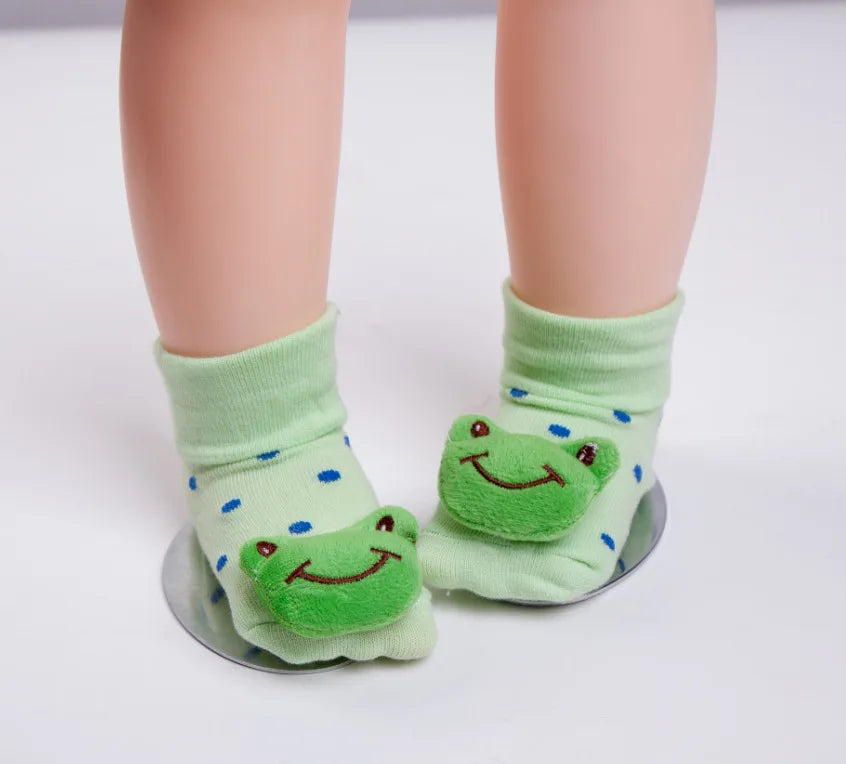 Newborn Socks 0-12month Baby Boy Sock for girls socks Infant Bebe Sock pantufa cotton anti-slip shoe