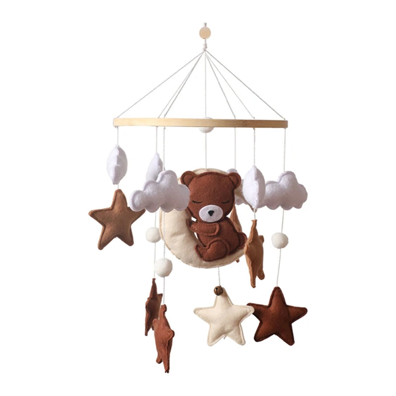 "JOUET" Jouet suspendu pour berceau, hochet pour bébé, cloche, ours et etoile
