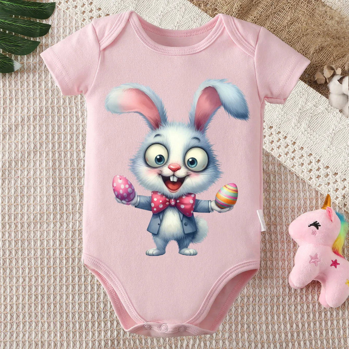 "COMBINAISON" Body 100% coton, imprimé, vêtements confortables pour bébé de 0 à 12 mois