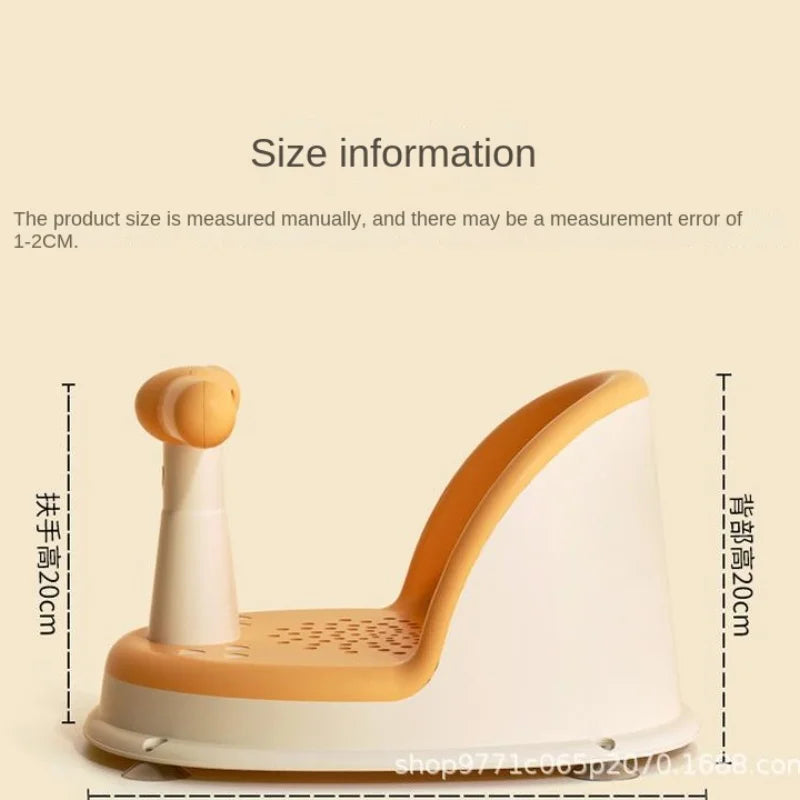 "ACCESSOIRE" Siège de douche portable pour enfants, support de douche pour nouveau-nés et jeunes enfants, accessoires de croissance pour enfants