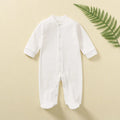 "COMBINAISON" Body en coton nouveau-né bébé, combishorts une pièce doux et uni