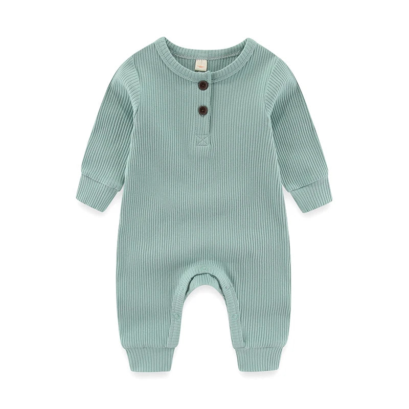 "VETEMENTS" Combinaisons unisexes à manches longues pour bébés garçons et filles, en coton doux