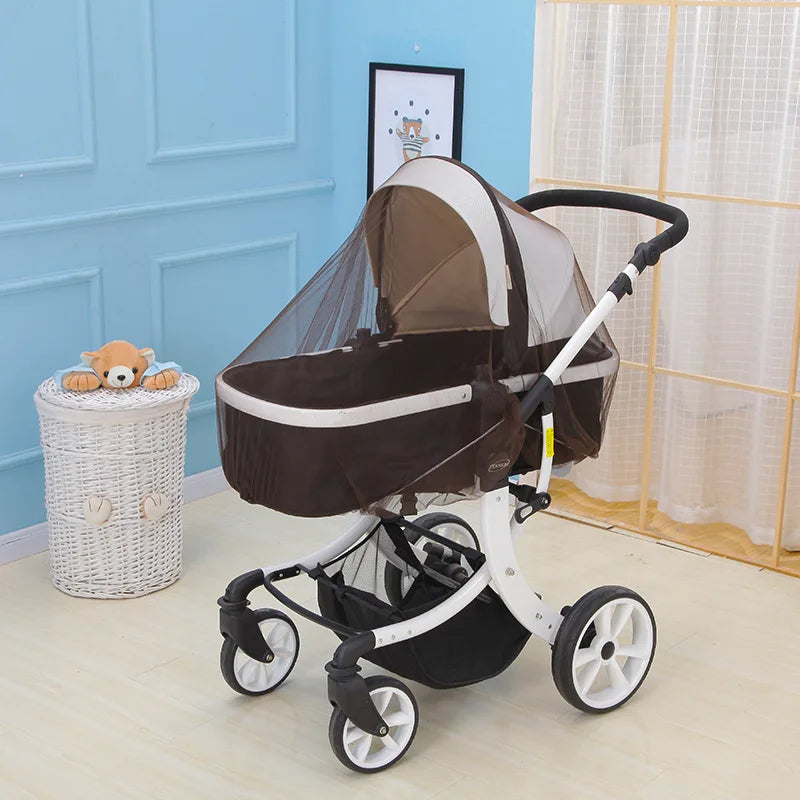 Baby Stroller Mosquito Net Universal Anti Mosquito Outdoor Indoor Babies Summer Pram Insect Shield Net Infants Breathable Net