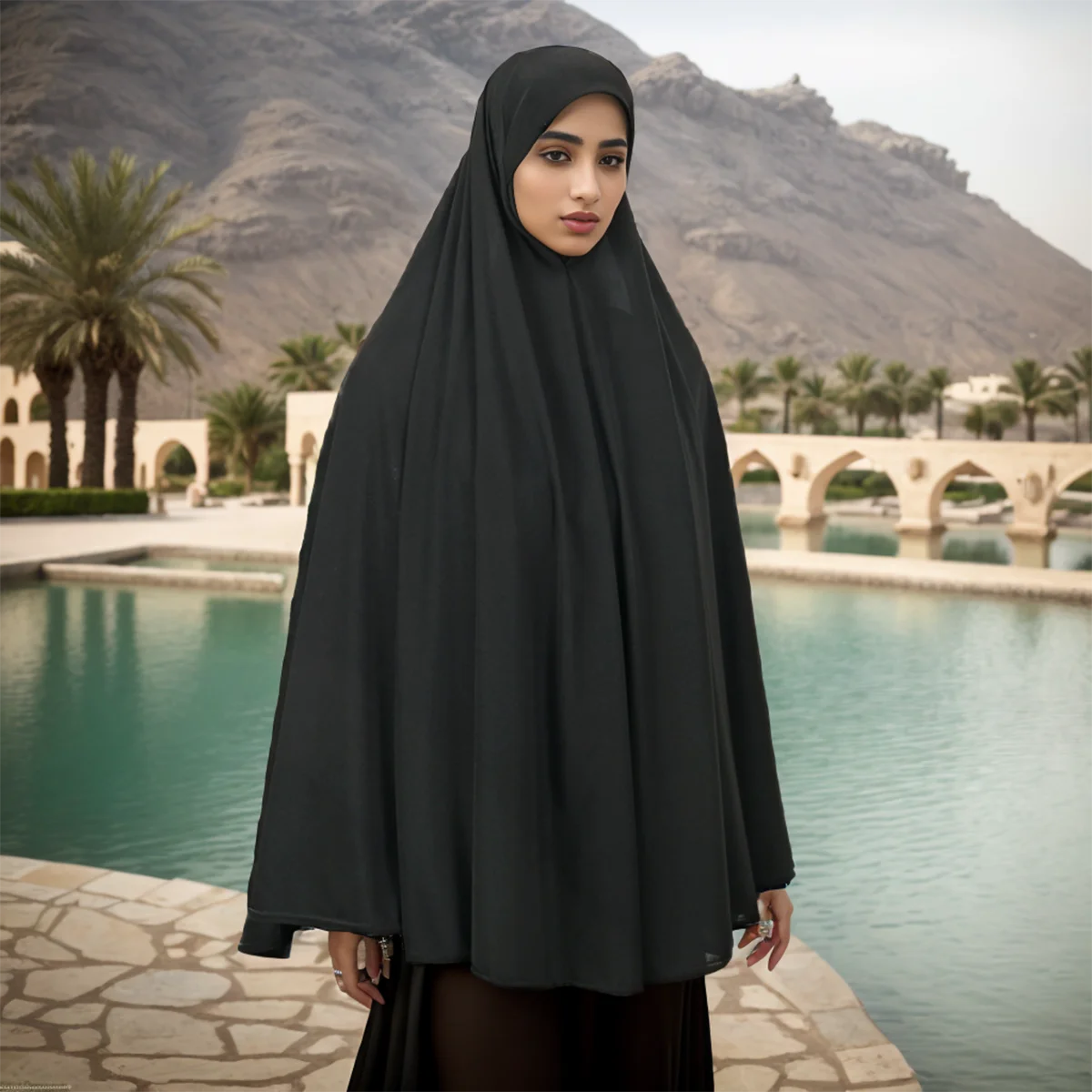 "SPECIAL RAMADAN" Abayas pour femmes musulmanes, couverture complète, Hijab intérieur en coton de qualité supérieure, Hijab en chanvre, robe de prière du Ramadan