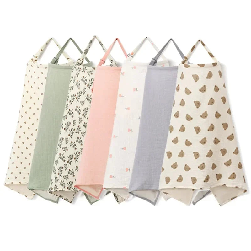 "ACCESSOIRE" Couverture d'allaitement en coton pour maman, couverture bébé, confidentialité réglable