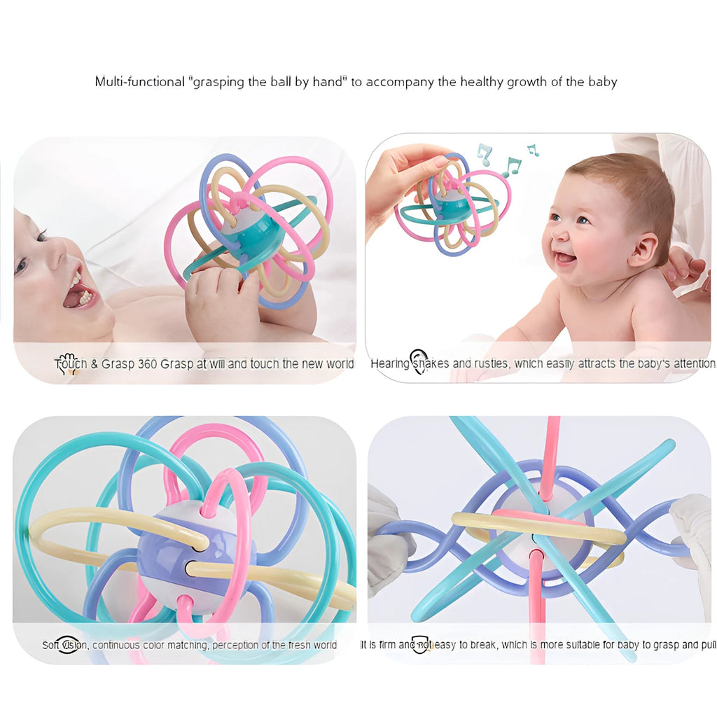 "JOUET" Jouets pour bébé : balle de dentition, hochet pour nouveau-né.