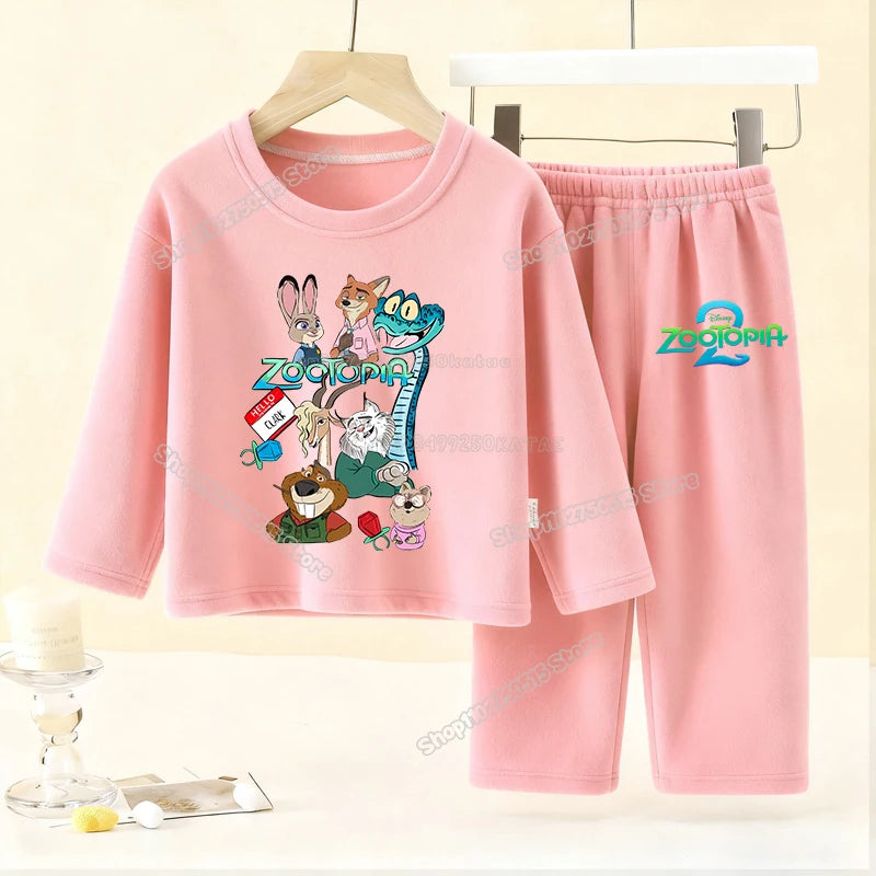 "VETEMENTS" Zootopia 2,  Pyjamas 2 pièces ensemble enfants garçons/filles