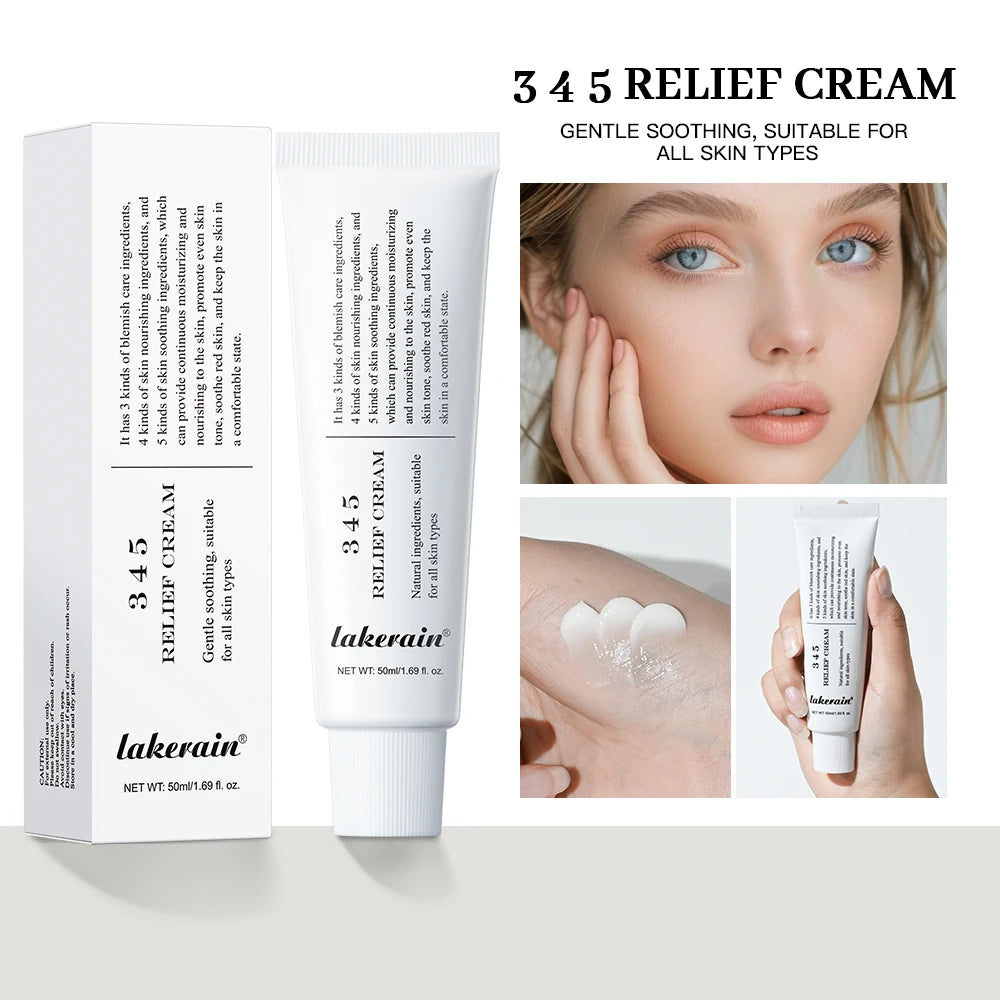 "SOIN" Crème anti-imperfections hydratante, nourrit la peau et fournit un soin apaisant