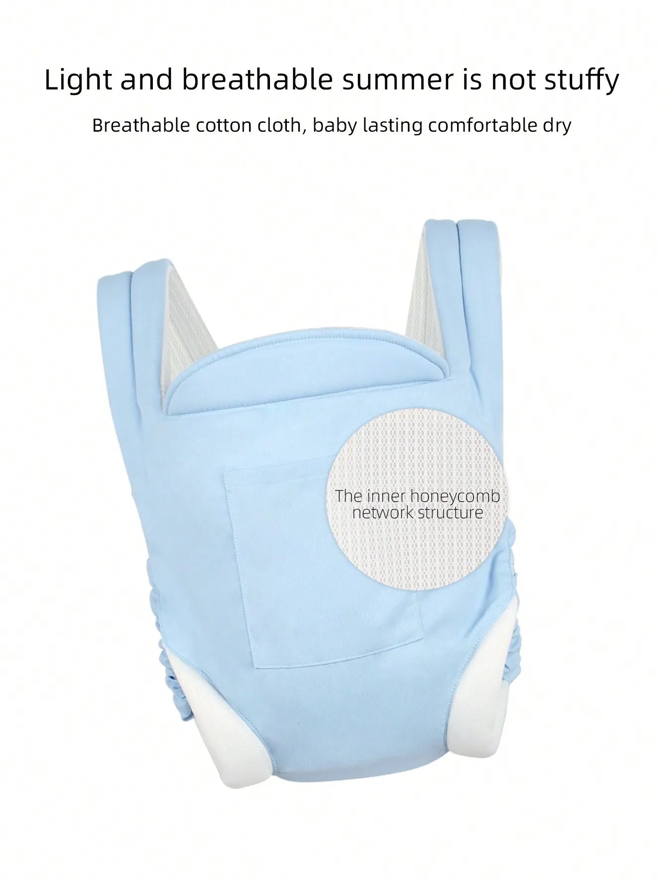 "ACCESSORY" Front and back baby carrier, facing the wearer or the world, for newborns and older babies. Baby sling - All-in-one Original; baby carrier face-in and face-out, front and back ca