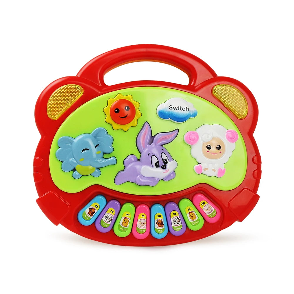 "JOUET" Jeu de piano éducatif pour enfants avec sons d'animaux, lumières clignotantes