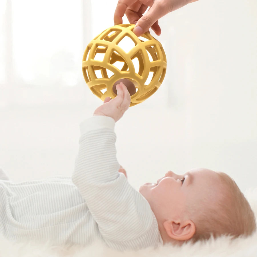 "JOUET" Anneau de dentition amusant en silicone sans BPA et sûr pour bébés et jeunes enfants - Jouet de dentition