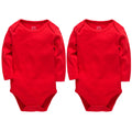 "COMNINAISON" Lots Body bébé unisexe, combinaison une pièce en coton doux à manches longues