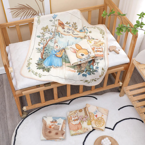 "ACCESSOIRE" Serviette de bain pour nouveau-né en pur coton, couverture douce pour enfants absorbante