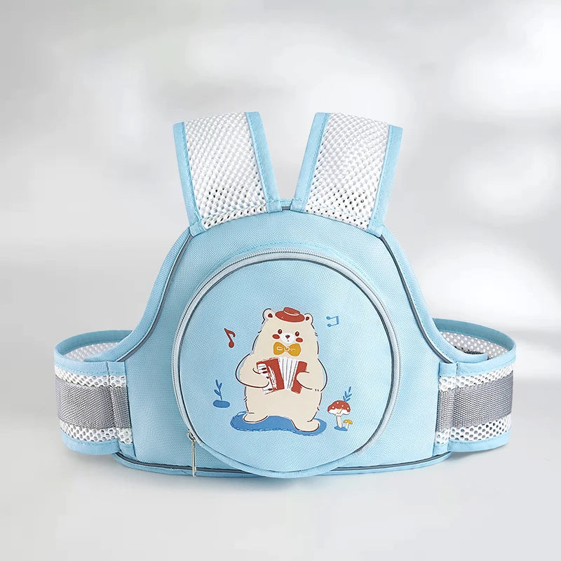 "ACCESSORY" Child safety belt for electric cars and bicycles, with storage, and protective straps for motorcycles; Children's Seat Belt for Electric Cars and Cycling Straps with Storage and Anti-fall Protection Straps