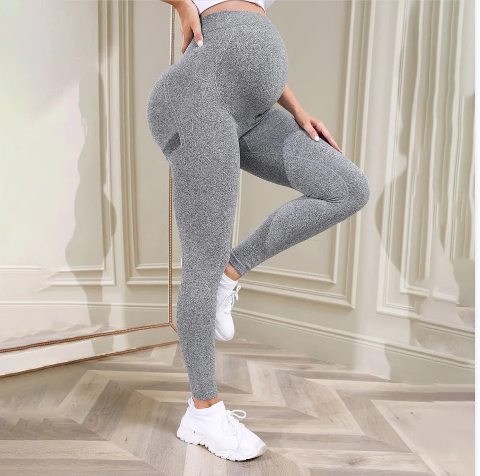 "VETEMENTS" Legging de maternité, pantalon de grossesse, vêtement actif, jambières d'exercices