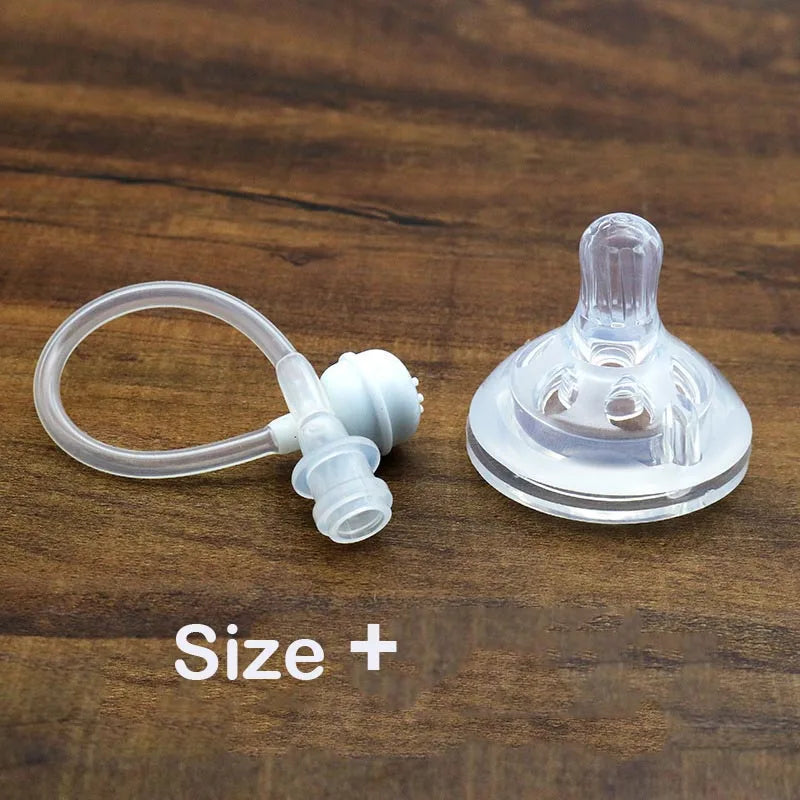 Baby Bottle Kids Cup Silicone Sippy Straw Mouth Feeding Bottle Nipple Bottle Replace Accessory