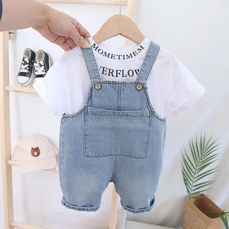 "VETEMENTS" Ensembles de vêtements tendance pour bébés garçons,salopettes pour enfants