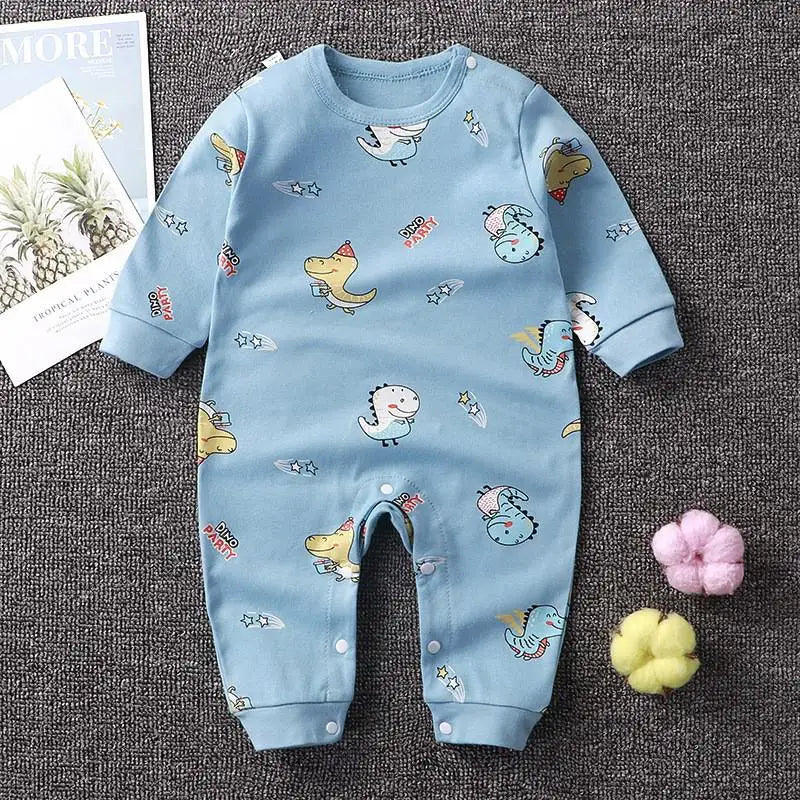 "COMBINAISON" Pour bébé de 0 à 2 ans, manches longues, sous-vêtements de printemps et d'automne pour nouveau-né, 0-2 Age Baby Clothes Cartoon Long Sleeve Climbing Clothes Spring Autumn Newborn Underwear