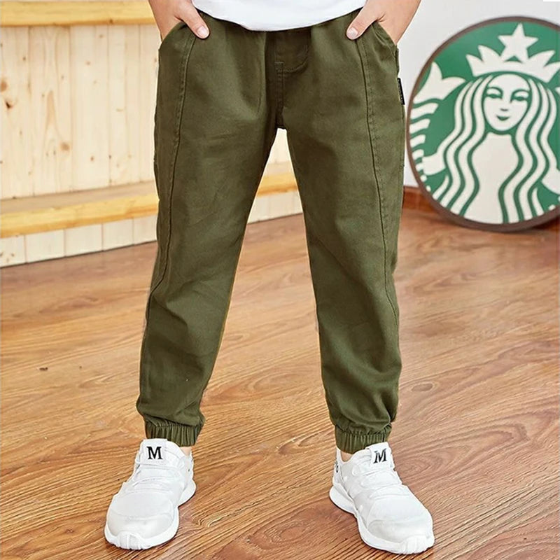 "VETEMENTS" Pantalon décontracté en cotonstyle  garçons,  sportwear 3 à 13 ans
