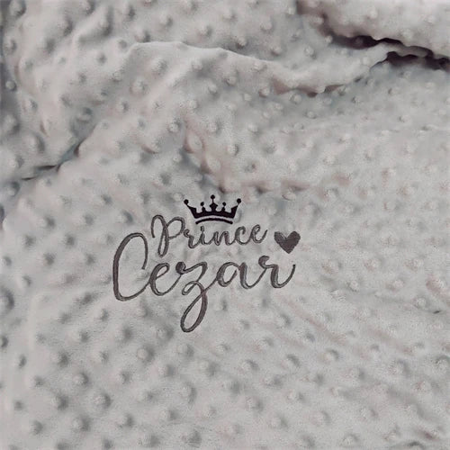 "SPECIAL RAMADAN" Couverture de bébé personnalisée avec nom pour nouveau-nés garçons et filles, couverture de poussette de berceau en polaire Minky personnalisée, cadeau