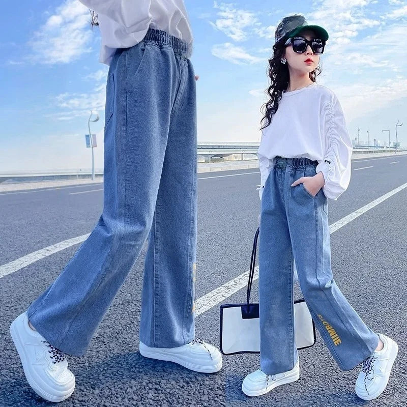"VETEMENTS" Vêtements pour enfants, pantalons filles, jeans en Denim