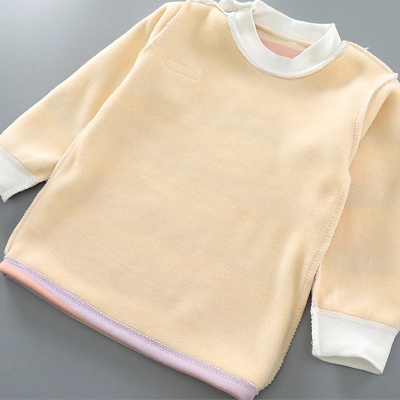 "VETEMENTS" Ensembles de vêtements pour enfants en peluche, vêtements pour garçons et filles