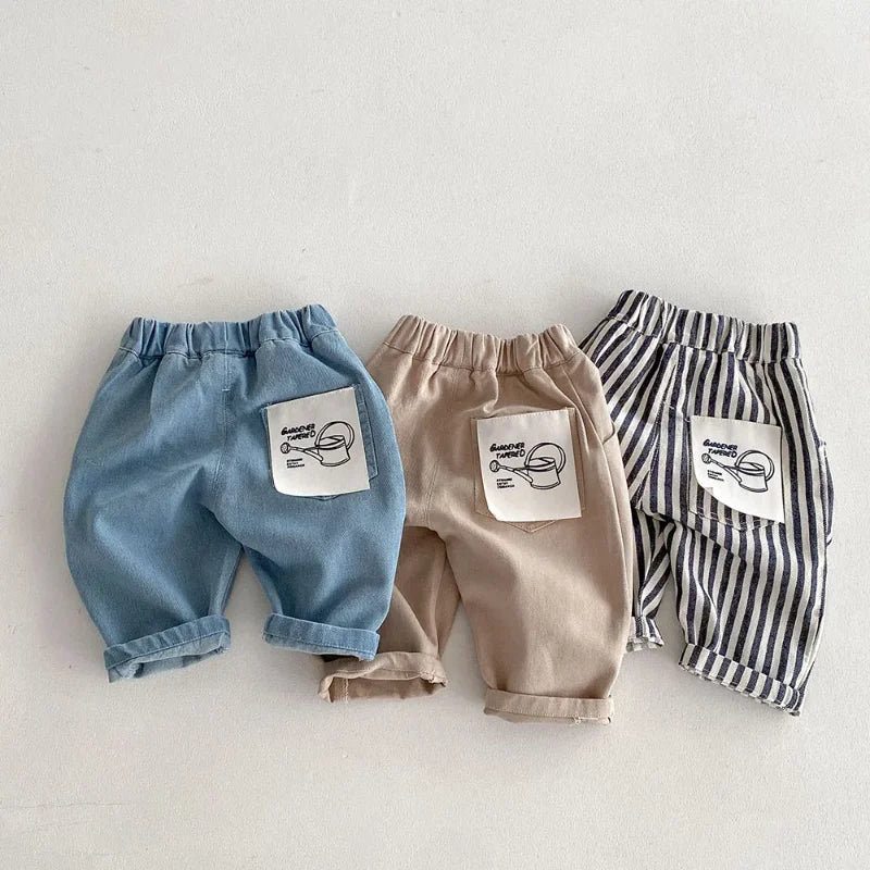 "VETEMENTS" Nouveau pantalon enfants, filles/garçons mode enfants jean Britches