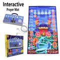 "SPECIAL RAMADAN" Interactive Talking Prayer Mat, Islamic Electronic Prayer Blanket with Compass, Interactive Talking Prayer Mat Educational Rug Salah Muslim Kids Gift Islam Electronic Worship Blanket Compass