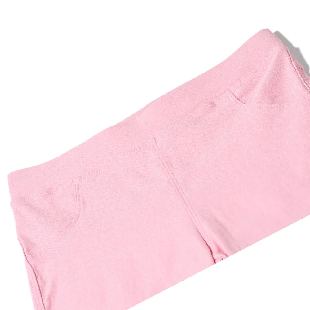 "VETEMENTS" Pantalons crayon pour filles de 3 à 12 ans, couleurs acidulées style leggings élastiques
