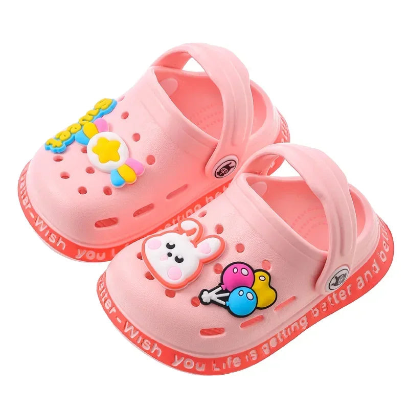 "CHAUSSURE" Sabots de jardin d'été pour garçons et filles, sandales de plage pour enfants