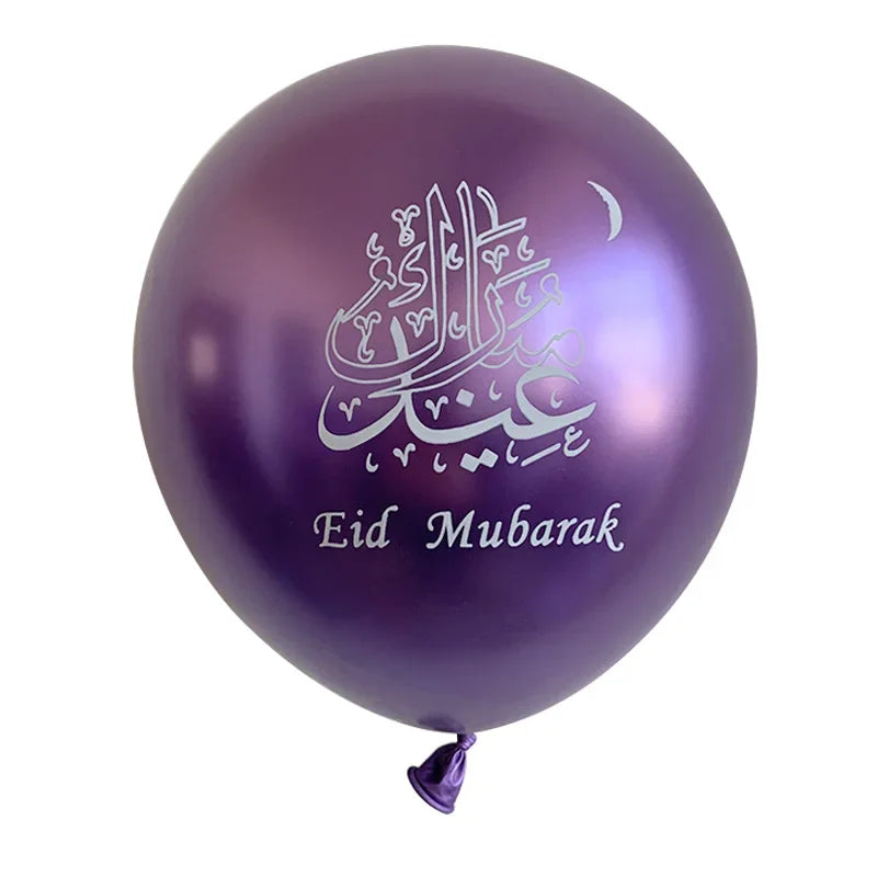 "SPECIAL RAMADAN" 10 pièces Eid Mubarak ballon en Latex Ramadan Kareem décoration Air Globos Ramadan Mubarak musulman islamique Festival fête fournitures 2024