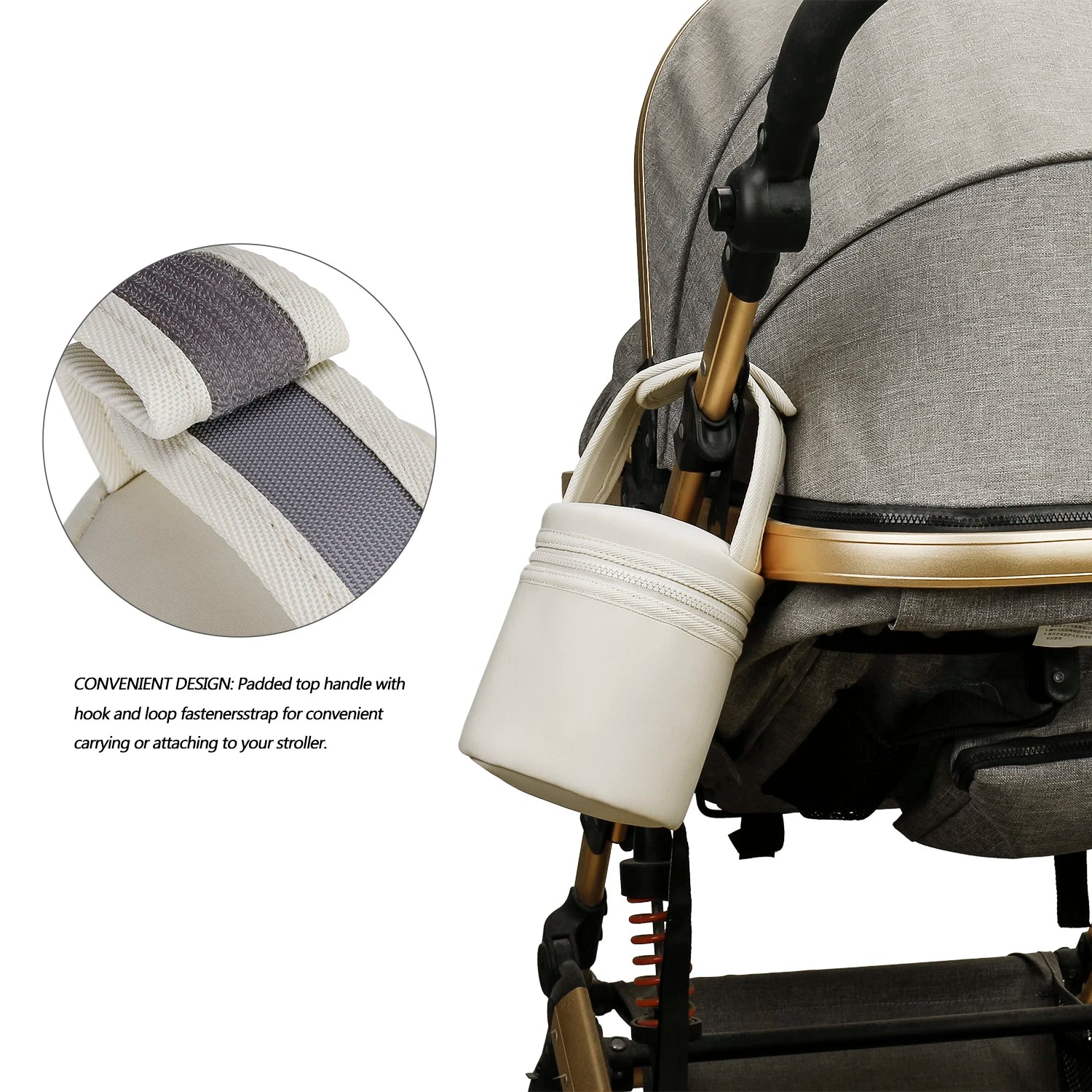 Bottle bag, waterproof breast pump, kettle, mother and baby travel bottle storage bag