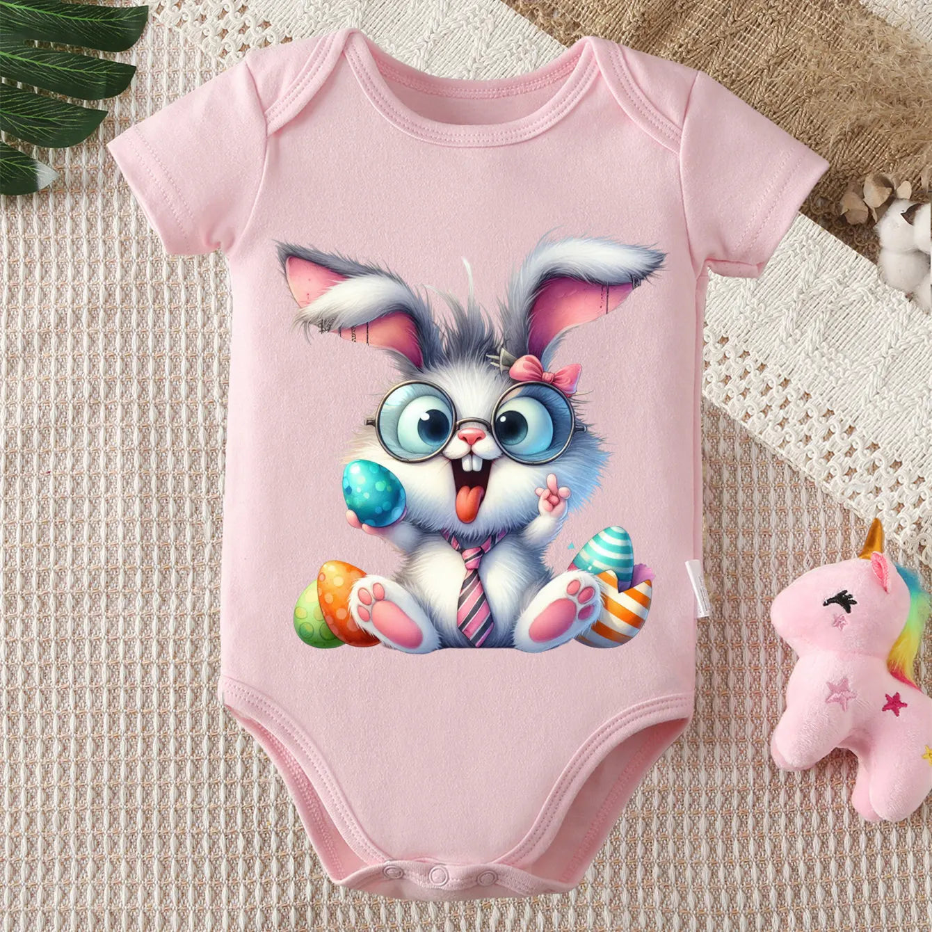"COMBINAISON" Body 100% coton, imprimé, vêtements confortables pour bébé de 0 à 12 mois