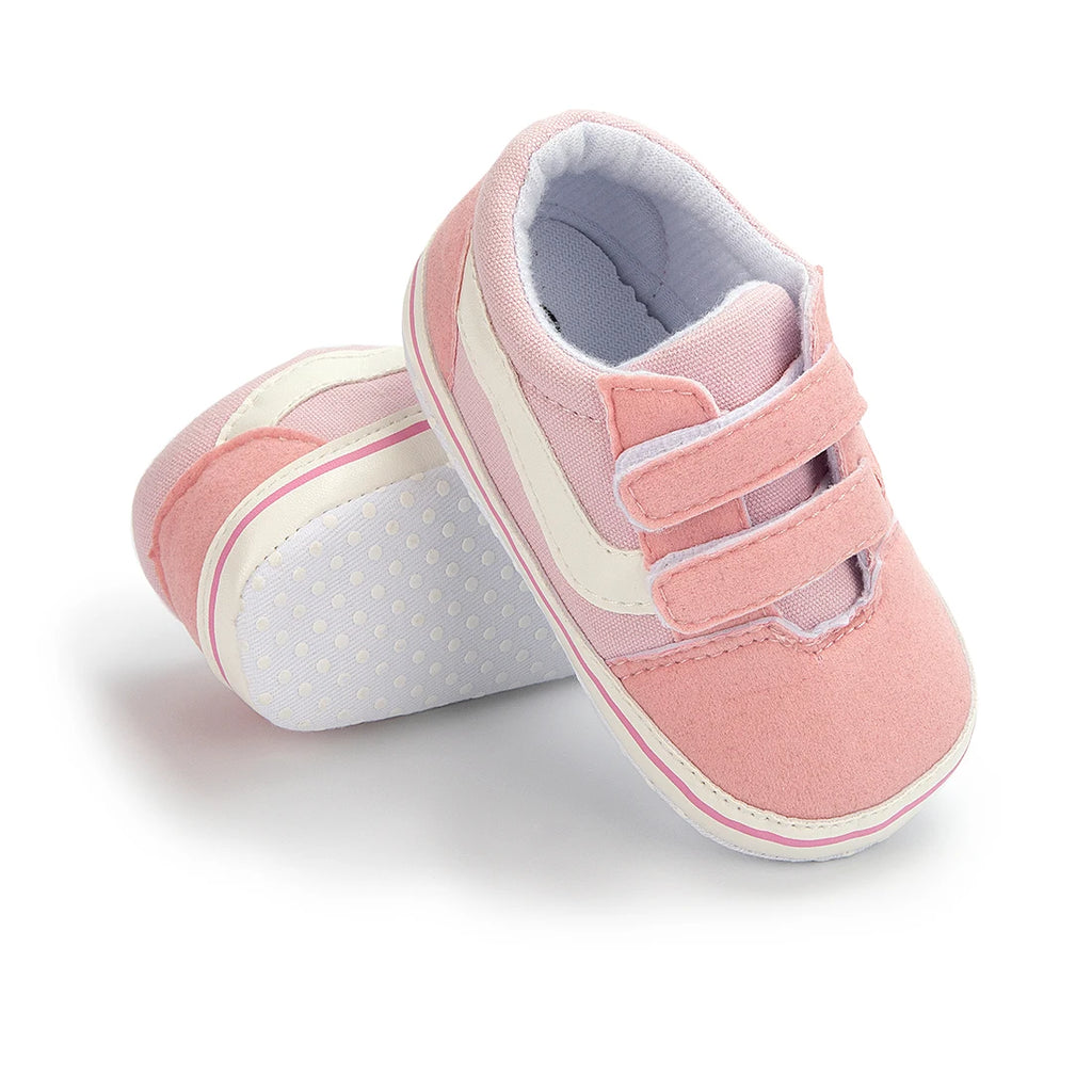 "CHAUSSURE" Baskets Classiques en Toile pour Bébé, mixte, décontractées, Souples, pour Premiers Pas