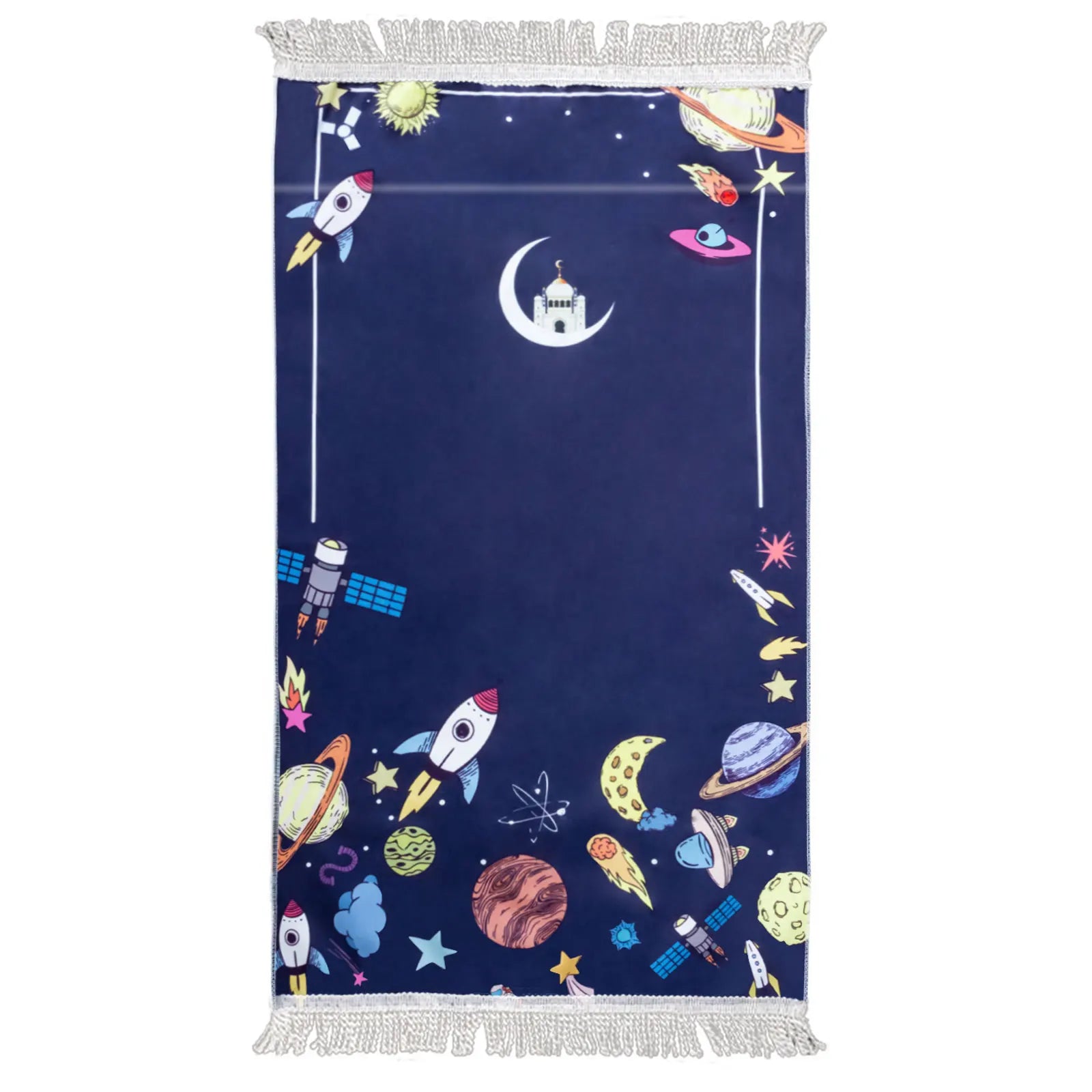 "SPECIAL RAMANDAN" Prayer mat for Muslim children, and Ramadan gifts for kids. Kids Prayer Mat Muslim Islam Kids Prayer Rug Portable Travel Praying Mats Salah Mat Eid Ramadan Gift for Kids Janamz