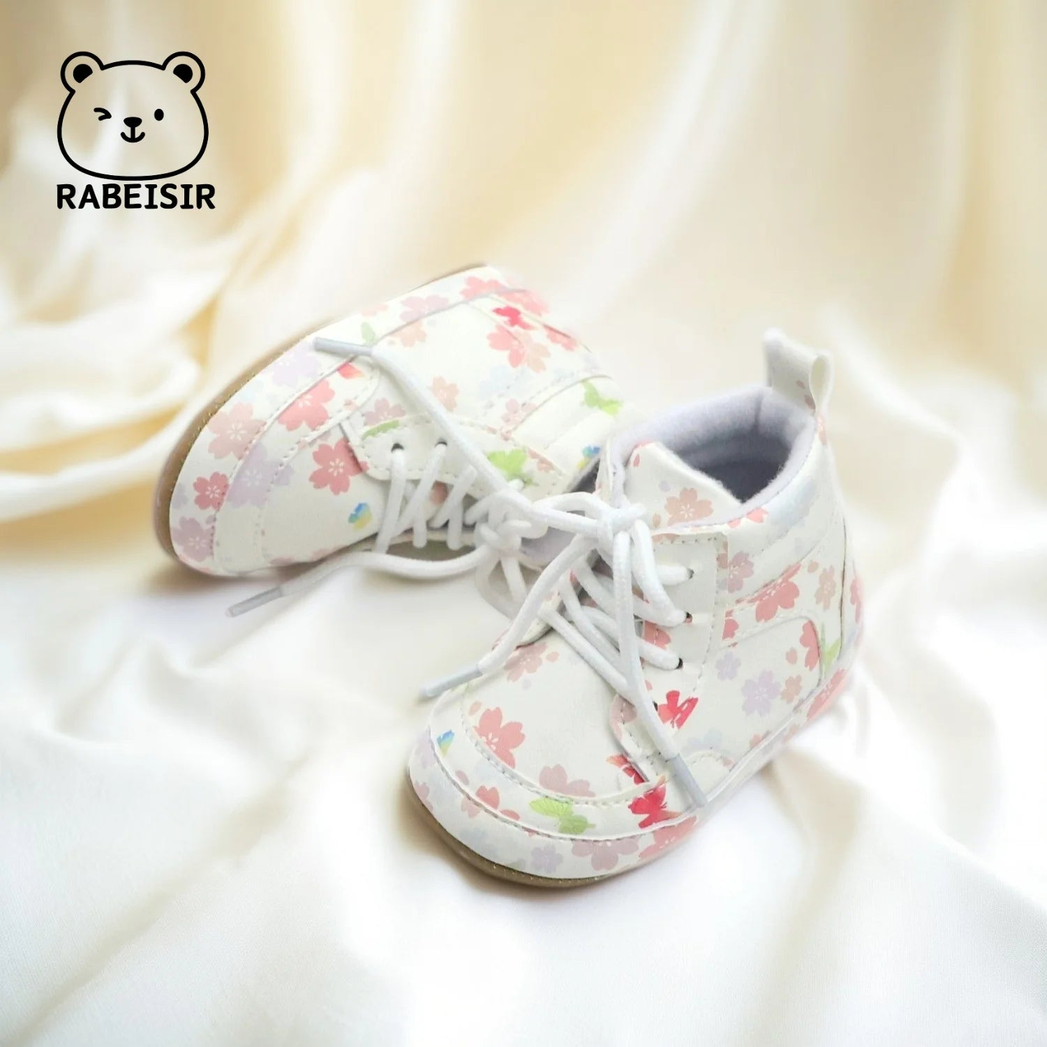 "CHAUSSURE" Baskets pour bébé fille, chaussures montantes, respirantes, antidérapantes