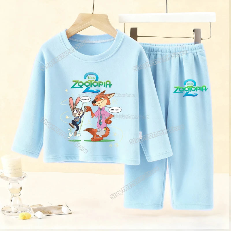 "VETEMENTS" Zootopia 2,  Pyjamas 2 pièces ensemble enfants garçons/filles