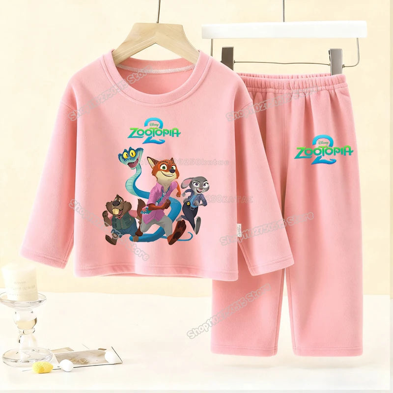 "VETEMENTS" Zootopia 2,  Pyjamas 2 pièces ensemble enfants garçons/filles